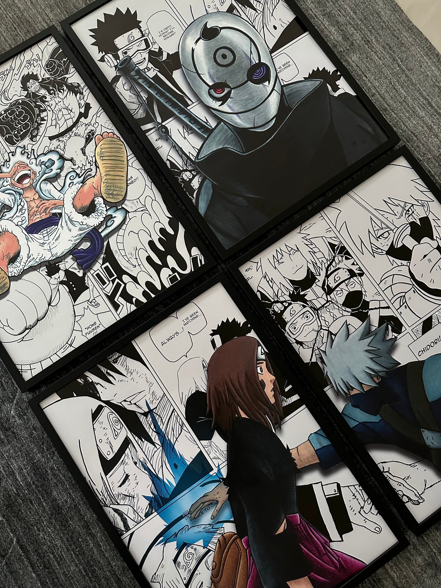 6. SET TWO: GEAR FIFTH, OBITO, RIN & KAKASHI