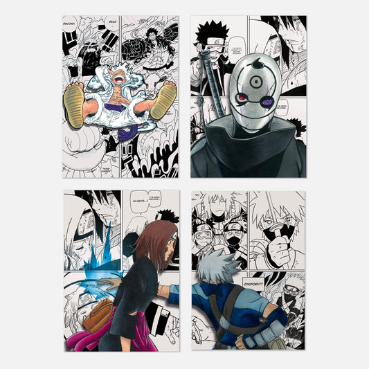 6. SET TWO: GEAR FIFTH, OBITO, RIN & KAKASHI